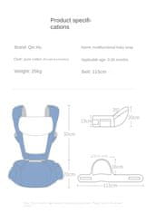 Tavalax Multifunkčné ergonomické nosítko (0-36 mesiacov) Tavalax Ružová