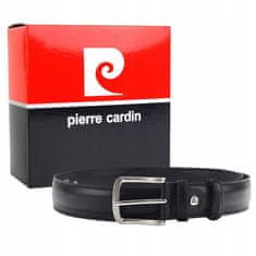 Pierre Cardin Pánsky kožený opasok s klasickou prackou - 100