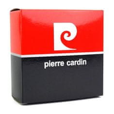 Pierre Cardin Pánsky kožený opasok s červenými okrajmi - 110