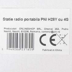 PNI H28Y-S GSM Prenosná rádiostanica 4G