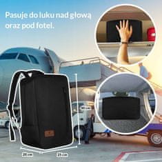 Peterson Praktický, vodeodolný batoh/príručná batožina do lietadla