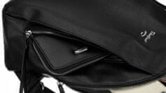 David Jones Klasický dámsky batoh z ekologickej kože s vystuženým dnom
