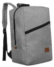 Peterson Priestranný praktický cestovný ruksak s výsuvným držiakom na kufor