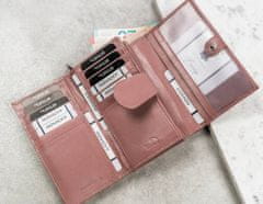 4U Cavaldi Veľká dámska kožená peňaženka s RFID systémom