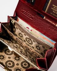 Peterson Dámska kožená peňaženka s motívom hadej kože