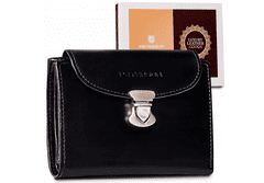 Peterson Dámska kožená peňaženka s RFID systémom a patentným zapínaním