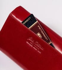 Peterson Dámska kožená peňaženka s vonkajším vreckom