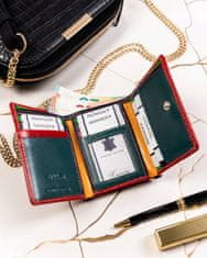 4U Cavaldi Malá, kožená dámska peňaženka na patentku