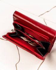 4U Cavaldi Malá, kožená dámska peňaženka na patentku
