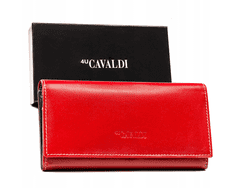 4U Cavaldi Dámska kožená peňaženka na patentku