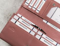 4U Cavaldi Elegantná, predĺžená dámska peňaženka s chlopňou na patentku