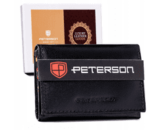 Peterson Malá, kožená dámska peňaženka so zapínaním