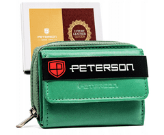 Peterson Dámska malá kožená peňaženka so zapínaním