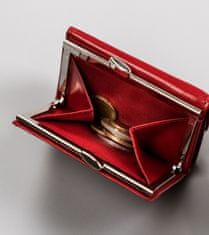 Peterson Malá, kožená dámska peňaženka s patentkou a háčikom