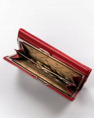 Peterson Veľká, kožená dámska peňaženka s háčikom a sponou
