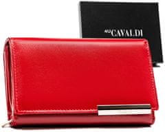 4U Cavaldi Dámska kožená peňaženka na patentku