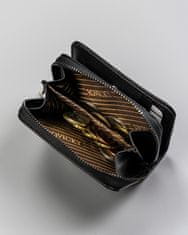 Rovicky Malá dámska peňaženka na zips z prírodnej a ekologickej kože