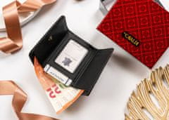 4U Cavaldi Malá lakovaná peňaženka pre ženy s RFID Protect
