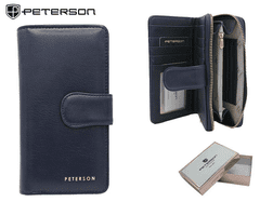 Peterson Veľká, vertikálna dámska peňaženka z ekologickej kože