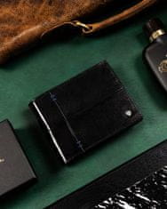 Rovicky Priestranná kožená peňaženka s RFID systémom