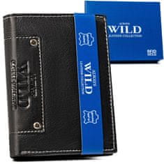 Always Wild Pánska kožená peňaženka bez vonkajšej spony