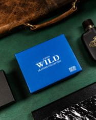 Always Wild Klasická kožená pánska peňaženka bez zapínania