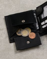 4U Cavaldi Pánska kožená peňaženka s vreckom na zadnej strane