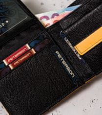 Peterson Kožená, športová pánska peňaženka s ochranou RFID kartou