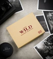 Always Wild Elegantná, klasická pánska peňaženka z prírodnej kože