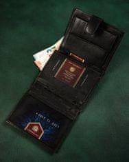 Peterson Veľká, kožená pánska peňaženka s RFID systémom