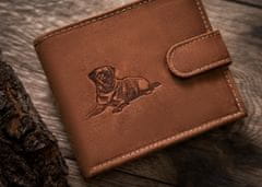 Always Wild Elegantná pánska peňaženka z prírodnej kože nubuk