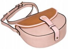 Lulu Castagnette Posolská taška v tvare podkovy s chlopňou
