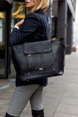 Peterson Veľká klasická dámska shopper taška z ekologickej kože