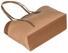 David Jones Elegantná shopper taška z ekologickej kože s vsadkou