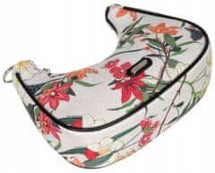 David Jones Dámska messenger taška z ekokože s kvetinovým vzorom