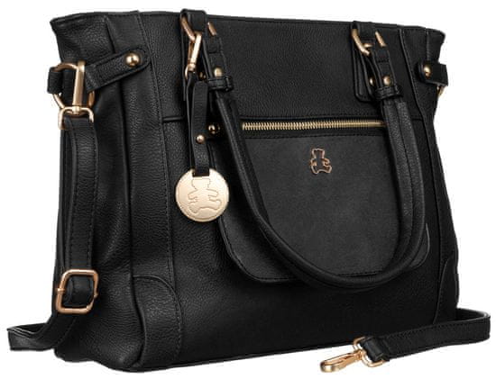 Lulu Castagnette Dámska nákupná taška s opaskom a príveskom na kľúče