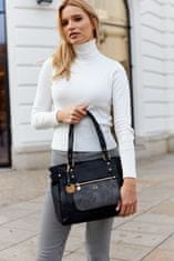 Lulu Castagnette Dámska nákupná taška s opaskom a príveskom na kľúče