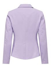 ONLY Dámsky blejzer ONLSELMA-ARIS Regular Fit 15310836 Pastel Lilac (Veľkosť 40)