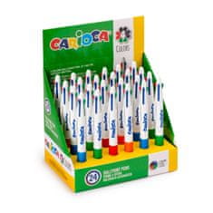 Carioca 4 - farebné guľôčkové pero Carioca 24 ks