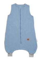 Baby Nellys Mušelínový letní spací vak s nohavičkami Kids Soft Light, Baby Nellys, 88 cm, jeans