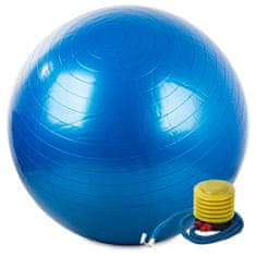 Popron.cz Gymnastický míč 65 cm s pumpičkou, modrý