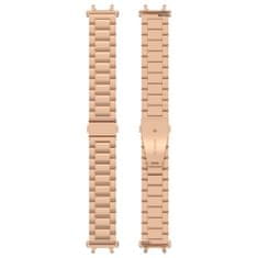 BStrap Stainless Steel remienok na Xiaomi Amazfit Active Edge, rose gold