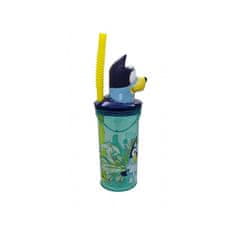Stor Plastový 3D pohár s figúrkou Bluey, 360ml, 50666