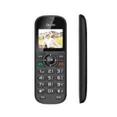 Qubo Mobilný telefón , D-1803 BK BUBO, Bluetooth, 2 SIM, USB-C, vstup pre slúchadlá