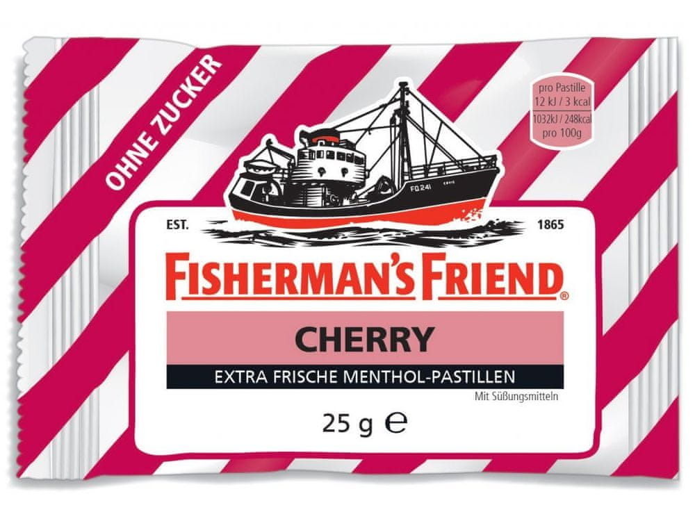 Fisherman\'s Friend TREŠEŇ pastilky bez cukru 25 g