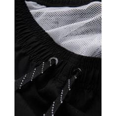 OMBRE Pánske plavecké šortky V25 OM-SRBS-0125 čierne MDN124944 XXL
