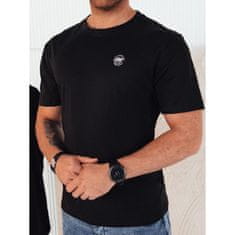 Dstreet Pánske tričko s potlačou čierne rx5443 M