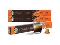 Starbucks STARBUCKS Káva v kapsuliach, príchuť Smooth Caramel, kompatibilná s Nespresso 30 kapsule