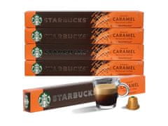 Starbucks STARBUCKS Káva v kapsuliach, príchuť Smooth Caramel, kompatibilná s Nespresso 50 kapsule