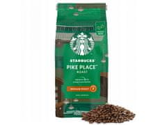 Starbucks STARBUCKS Pike Place Roast Stredne pražená zrnková káva 450g